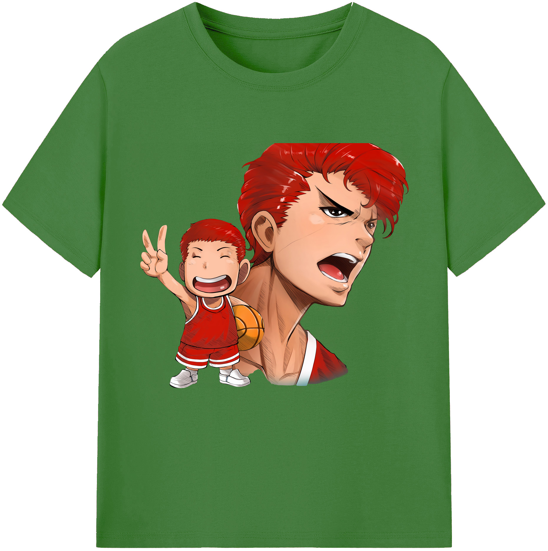（画像用） SLAM DUNK／スラムダンク レディースカジュアルプリントTシャツ（綿100％）
